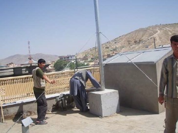 Water distribution and sewage collection project in 100MW power image