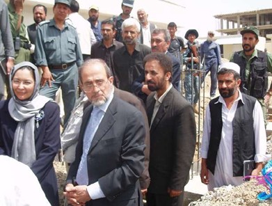 Construction of OPD clinic in Ahmad Shababa mina Hospital in Kabul