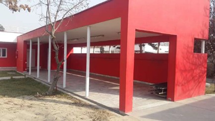 Construction of Triage and waiting Area and for Emergency Hospital in 2016